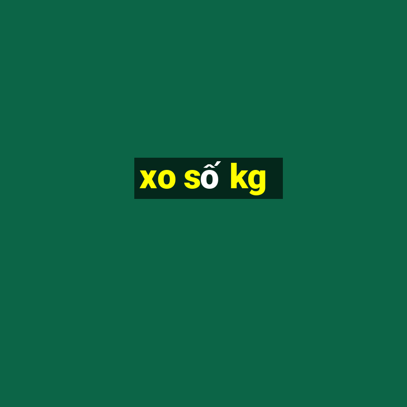 xo so kg