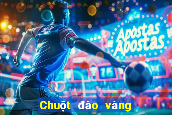 Chuột đào vàng may mắn