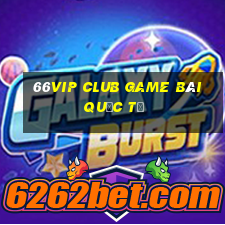 66Vip Club Game Bài Quốc Tế