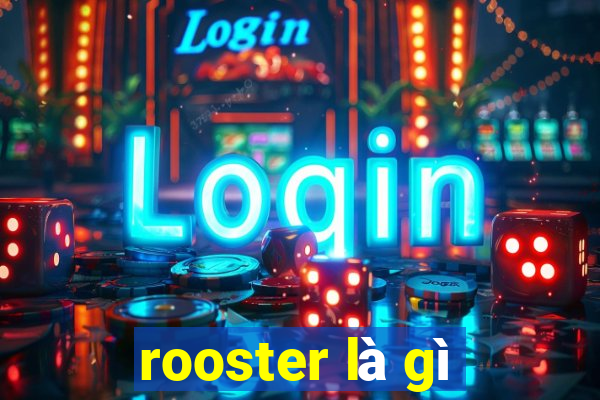 rooster là gì