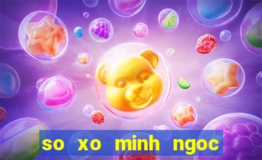 so xo minh ngoc thu 2