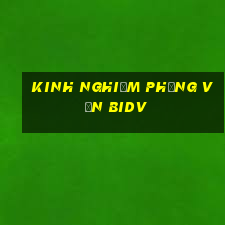 kinh nghiệm phỏng vấn bidv