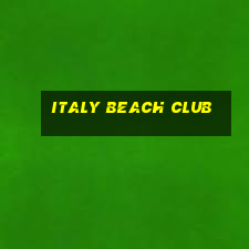 italy beach club