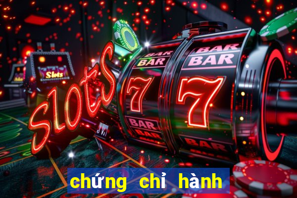 chứng chỉ hành nghề luật sư