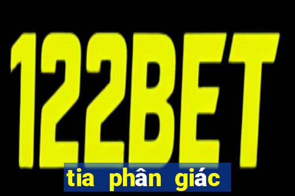 tia phân giác của góc bẹt