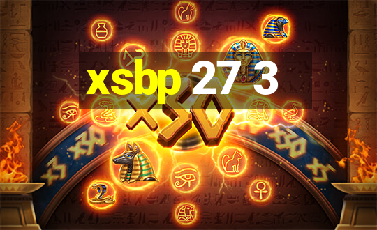 xsbp 27 3