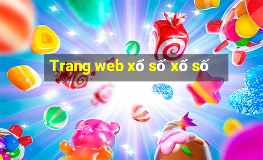 Trang web xổ số xổ số