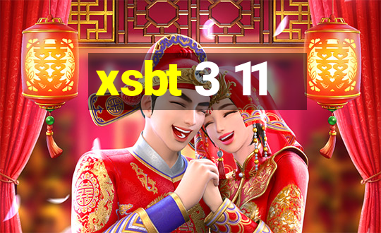 xsbt 3 11