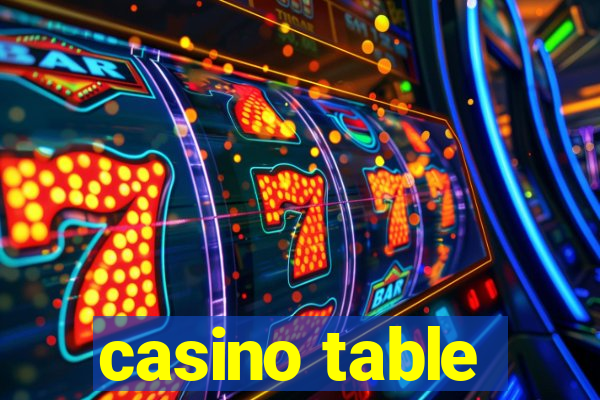 casino table