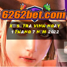 xổ số trà vinh ngày 1 tháng 7 năm 2022