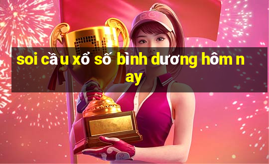 soi cầu xổ số bình dương hôm nay