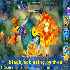 blackjack using python