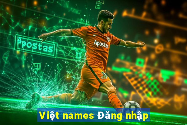 Việt names Đăng nhập