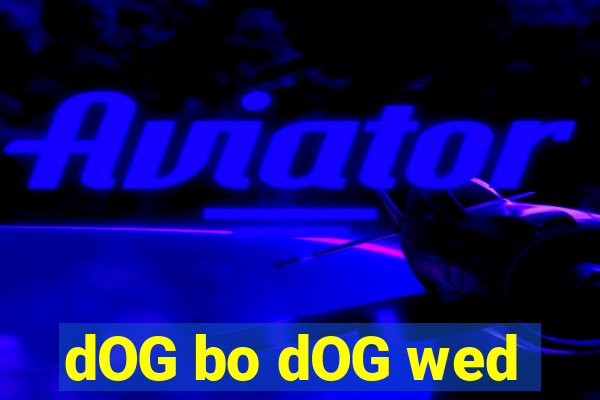 dOG bo dOG wed