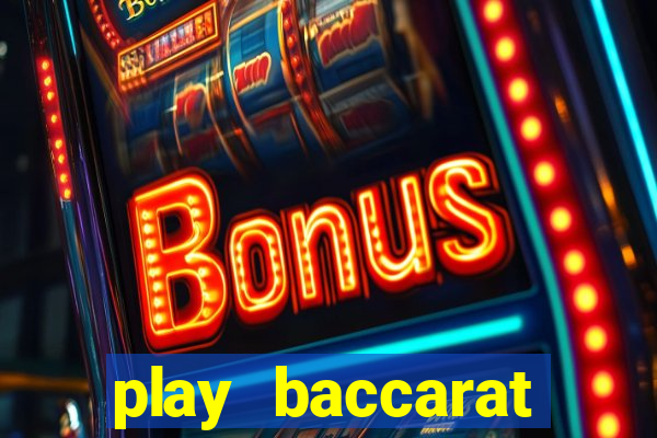 play baccarat online live free