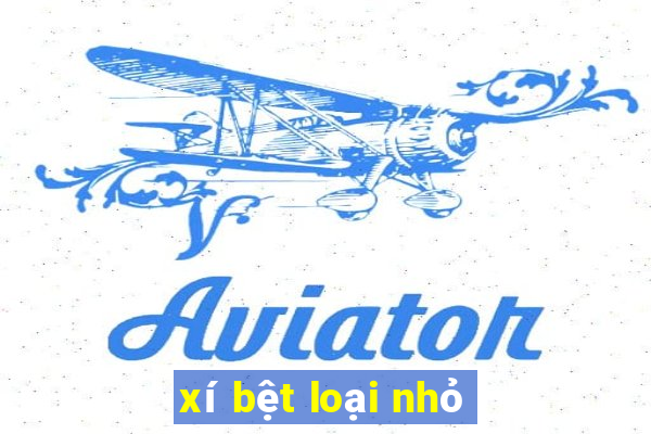 xí bệt loại nhỏ