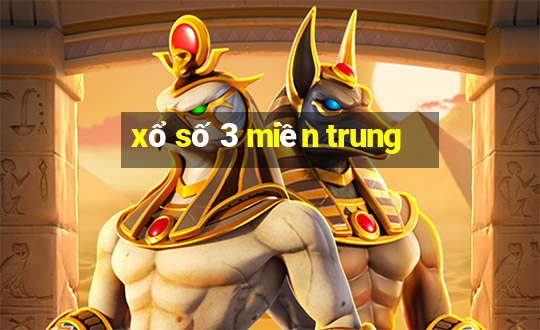 xổ số 3 miền trung