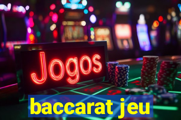 baccarat jeu