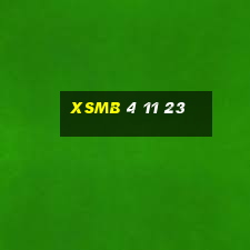 xsmb 4 11 23