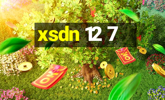 xsdn 12 7