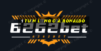 1 tuần lương của ronaldo