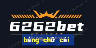 bảng chữ cái tiếng thái