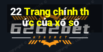 22 Trang chính thức của xổ số