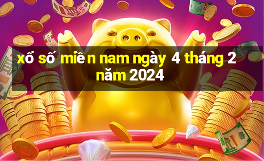 xổ số miền nam ngày 4 tháng 2 năm 2024