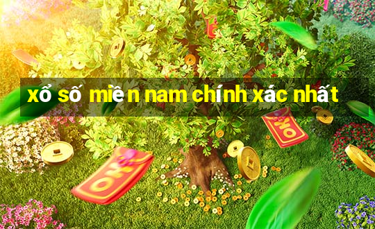 xổ số miền nam chính xác nhất