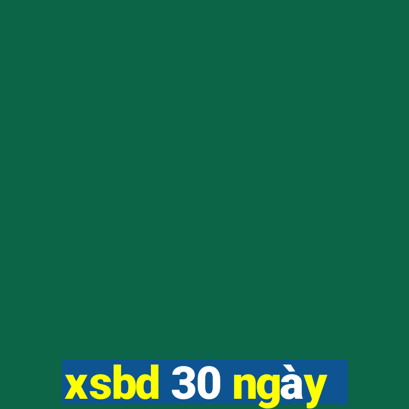 xsbd 30 ngày