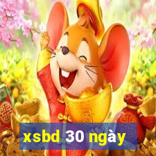 xsbd 30 ngày