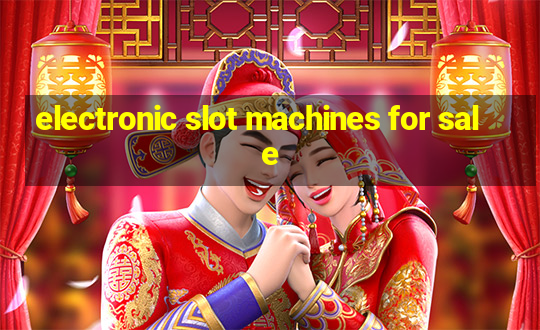 electronic slot machines for sale