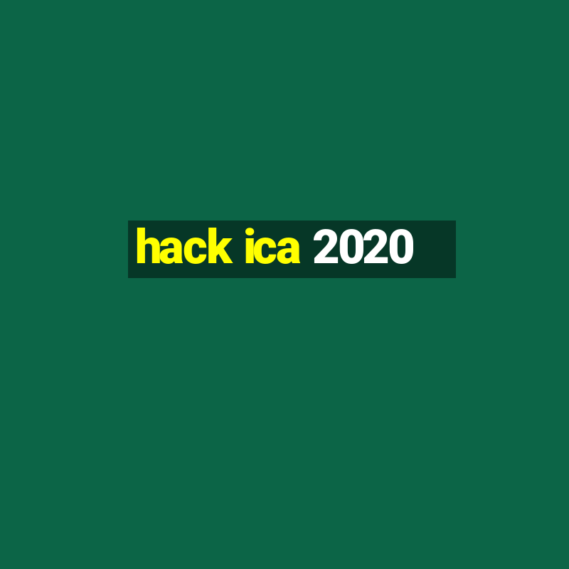 hack ica 2020