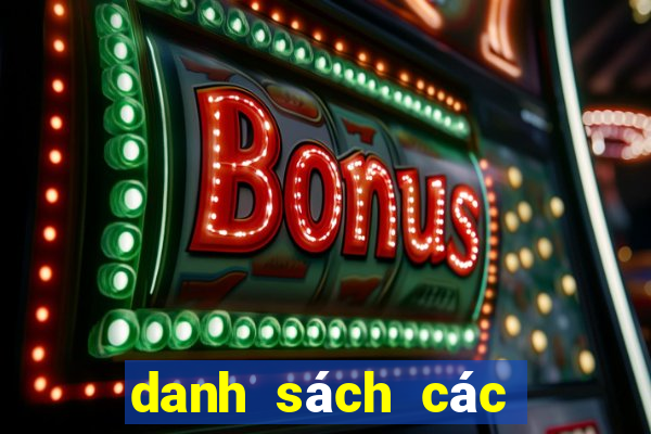 danh sách các sòng bạc tiền điện tử