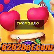 thông báo