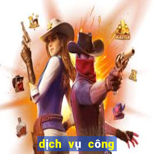 dịch vụ công trực tuyến