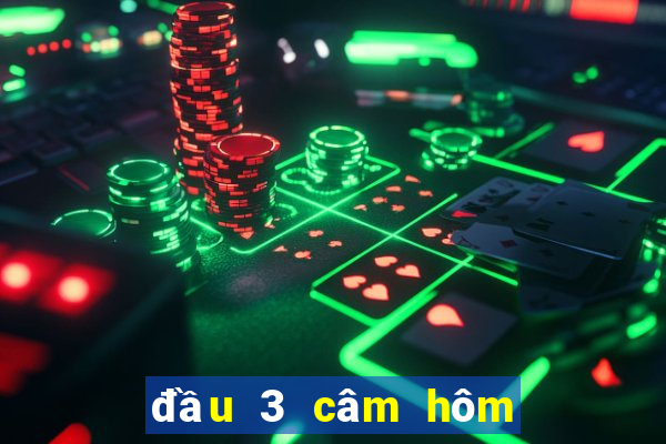 đầu 3 câm hôm sau đánh con gì