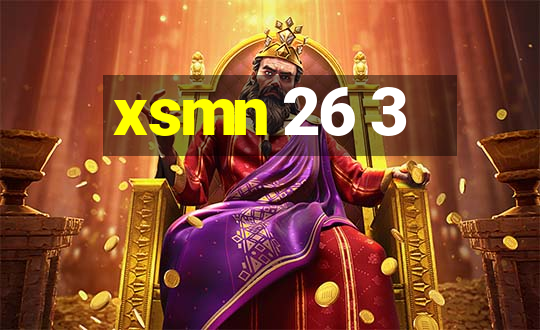 xsmn 26 3