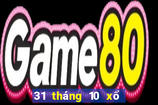 31 tháng 10 xổ số bến tre