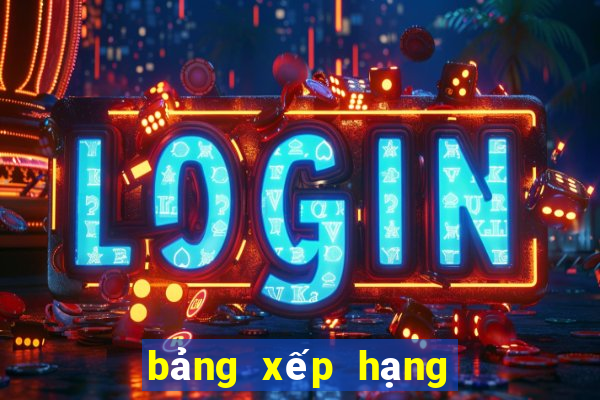 bảng xếp hạng mới nhất ngoại hạng anh