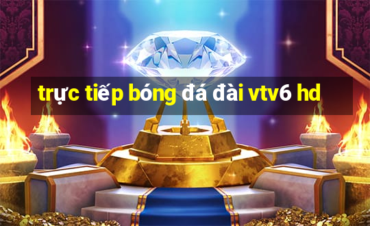 trực tiếp bóng đá đài vtv6 hd