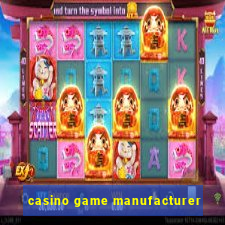 casino game manufacturer