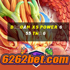 Dự đoán XS power 6 55 Thứ 6