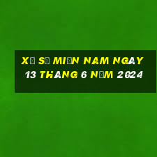 xổ số miền nam ngày 13 tháng 6 năm 2024