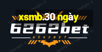 xsmb.30 ngày