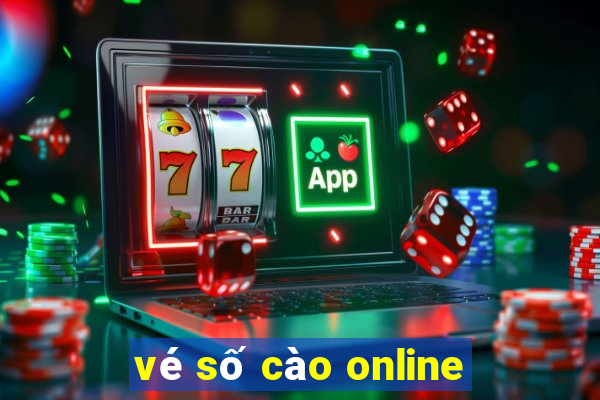 vé số cào online