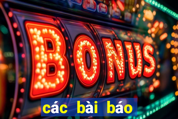 các bài báo về nghiện game