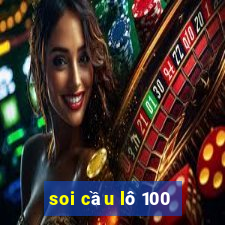 soi cầu lô 100