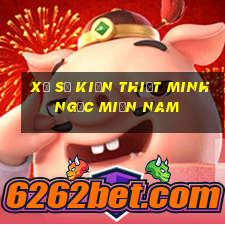 xổ số kiến thiết minh ngọc miền nam