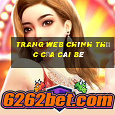 Trang web chính thức của Cái Bè